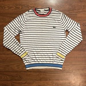 LACOSTE LIVE knit crew neck, size 2 (US Small)